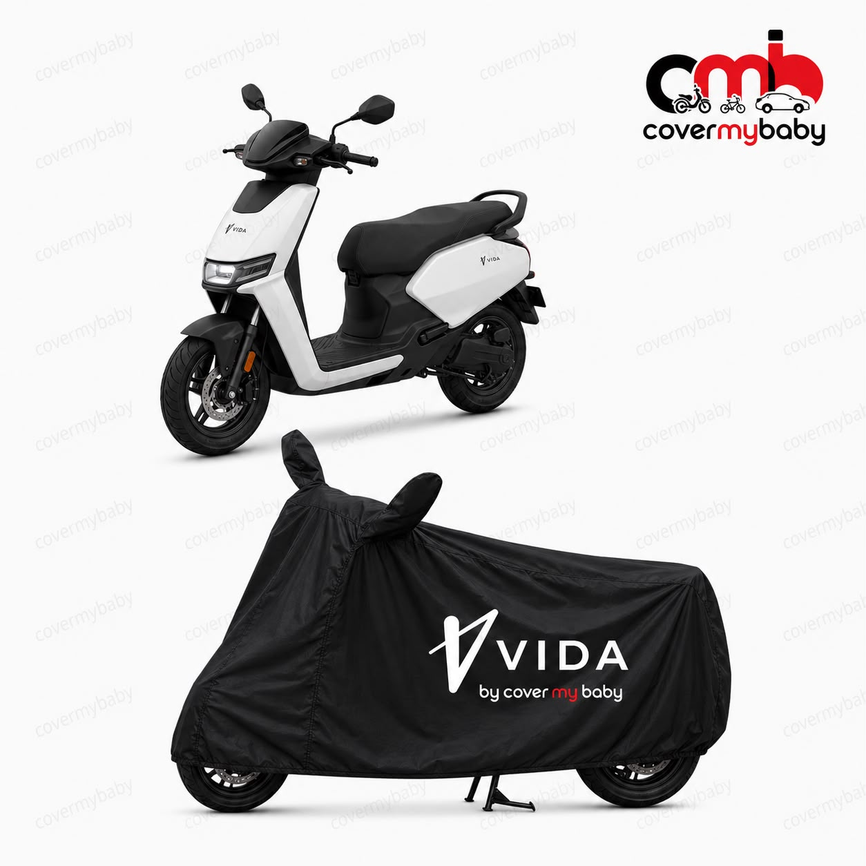 Premium Water Resistant Scooter Cover for Hero VIDA V1 Plus, V1 Pro, V2 Lite, V2 Plus & V2 Pro